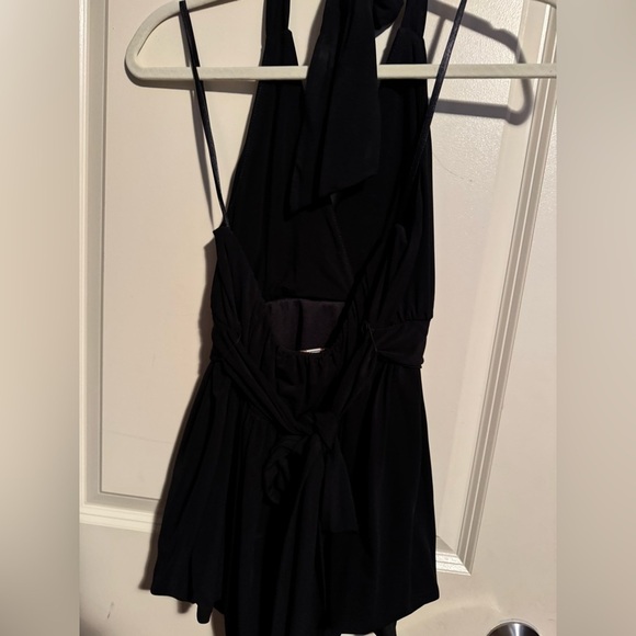 BCBGMAXAZRIA Black Halter Top - Picture 8 of 8